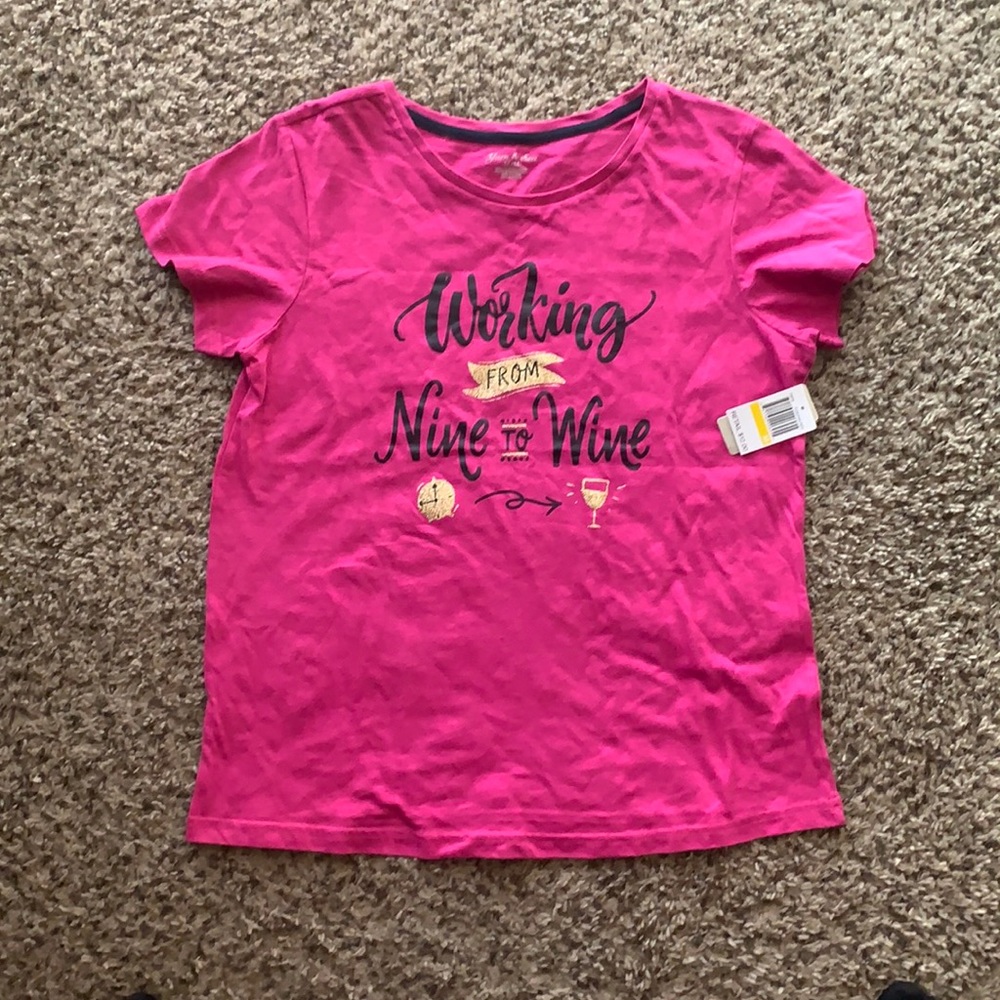Wine Pajama Shirt